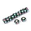 Handmade Lampwork Core European Beads LAMP-Q042-02C-2