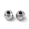 Non-Tarnish 201 Stainless Steel Beads STAS-G298-08C-P-2