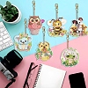 Animals DIY Diamond Painting Keychain Kit PW-WGC69F4-01-4