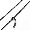 304 Stainless Steel Curb Chain Necklace for Men Women NJEW-K245-015B-2