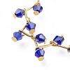Glass Beads Choker Necklaces NJEW-JN02500-02-3