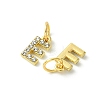 Rack Plating Alloy Rhinestone Pendants PALLOY-S187-01E-2