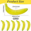 Foam Simulation Fruit Banana AJEW-CN0007-15-2