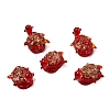 Handmade Gold Sand Lampwork Beads LAMP-K044-01E-1