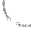 304 Stainless Steel Rolo Chain Bracelet Making AJEW-JB01506-2