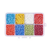 Mixed 12/0 Round Glass Seed Beads SEED-PH0006-2mm-06-1