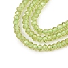 Natural Peridot Beads Strands G-ONLY-T-B07-01A-4