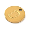 Ion Plating(IP) 304 Stainless Steel Pendants FIND-M017-02G-D-2