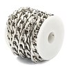 Tarnish Resistant 304 Stainless Steel Cuban Link Chains STAS-B020-07P-3