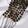 Natural Dragon Blood Beaded Bracelets for Women G-P563-07P-08-3