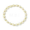 Natural Gemstone & Synthetic Hematite Non-magnetic Beaded Stretch Bracelets for Women BJEW-JB13940-4