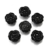 Natural Black Onyx Carved Pendants G-S390-03B-1