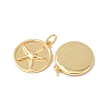 Brass Pendants KK-C143-46D-G-2