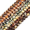 Sythetic Amber Beads Strands G-M199-02H-1