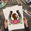 PET Hollow Out Drawing Painting Stencils DIY-WH0402-002-4