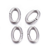 Tarnish Resistant 304 Stainless Steel Open Jump Rings X-STAS-F221-40P-K-2