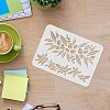 Large Plastic Reusable Drawing Painting Stencils Templates DIY-WH0202-214-3