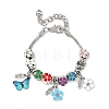 Alloy European Beads Charm Bracelets for Women BJEW-JB13948-2