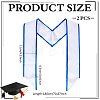 2Pcs Satin Graduation Sash Honor Stole Scarf for Men Women AJEW-MA0001-38B-2