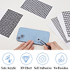 4 Sheets 4 Styles Acrylic Imitation Pearl Stickers Paper Sheets for Craft DIY-SP0002-64D-6