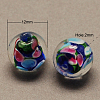 Handmade Lampwork Beads LAMP-R103-12mm-M-2