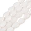 Natural White Moonstone Beads Strands G-A303-A01-01-2