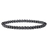 4MM Non-magnetic Hematite Stretch Bracelets RP2095-6-1