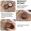 Round Wood Ring Storage Boxes AJEW-CL0005-46A-6