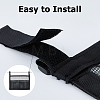 Polyester Mesh Hanging Zipper Bags ABAG-WH0072-041-3