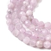 Natural Kunzite Beads Strands G-G343-B04-3mm-4