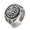 304 Stainless Steel Ring RJEW-B055-04AS-07-1