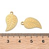 304 Stainless Steel Pendants STAS-Z184-13G-01-3