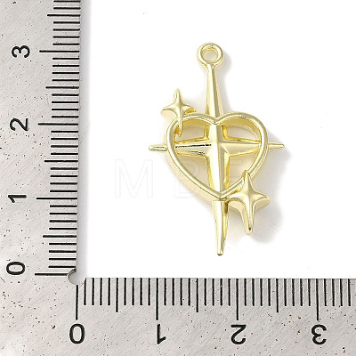 Rack Plating Alloy Pendants FIND-I039-044A-G-1