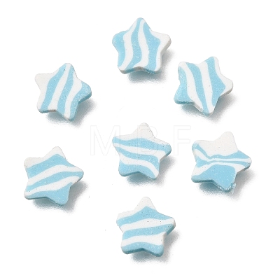 Luminous Handmade Polymer Clay Cabochons PY-CBA5A20-16C-1