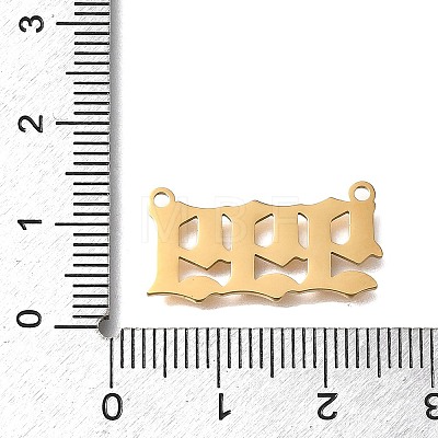 304 Stainless Steel Pendants STAS-D382-04I-G-1
