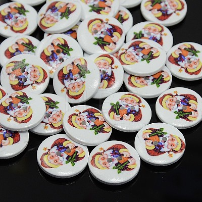 Holiday Buttons BUTT-P001-15mm-M-1