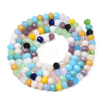 Glass Beads Strands GLAA-S019-02A-1