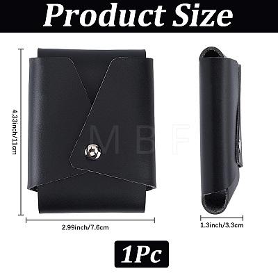 Rectangle PU Leather Pocket Sleeve AJEW-CL0005-69B-1