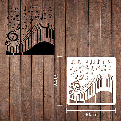 Plastic Reusable Drawing Painting Stencils Templates DIY-WH0172-280-1