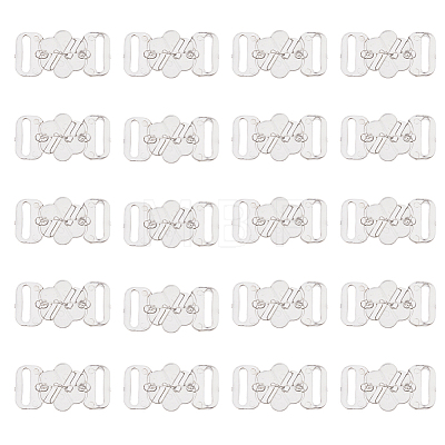 60 Pairs Plastic Bikini Bra Clips Hooks FIND-FH0009-06B-1