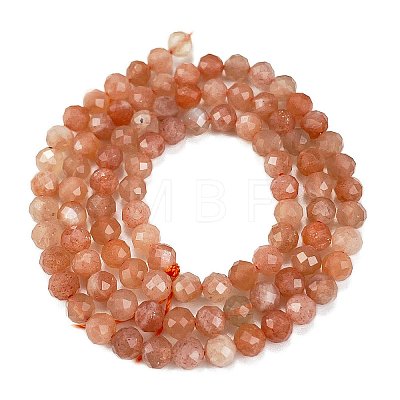 Natural Moonstone Beads Strands G-C127-A02-02-1