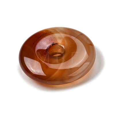 Natural Red Banded Agate(Dyed & Heated) Pendants G-F820-13A-16-1