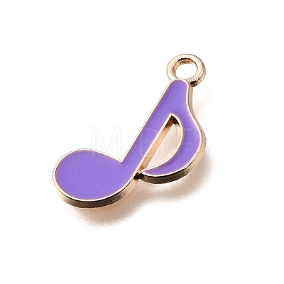 Alloy Enamel Pendants FIND-H066-02G-1