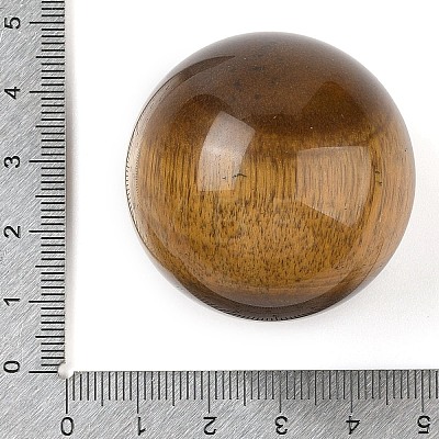 Natural Tiger Eye Sphere Beads G-I367-07R-1