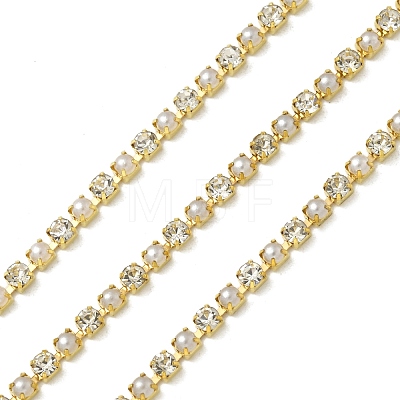 Brass Cup Chains KK-Z087-01G-04-1