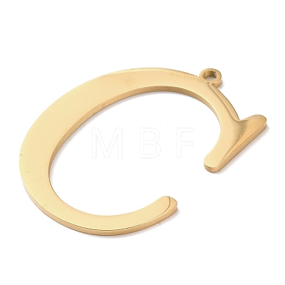 304 Stainless Steel Pendants STAS-C157-01G-C-1