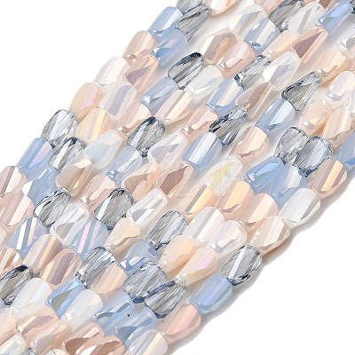 Electroplate Glass Beads EGLA-D300-01A-05-1