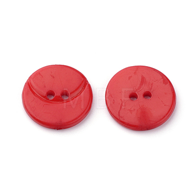 2-Hole Acrylic Buttons BUTT-S020-33-1