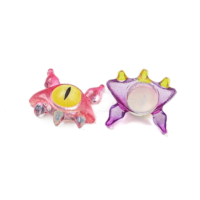 Halloween Translucent Resin Decoden Cabochons CRES-I035-12-1