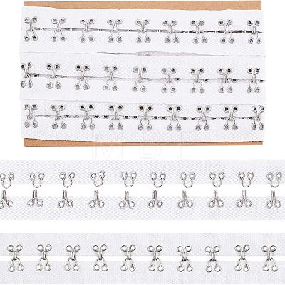 Cotton Hook and Eye Tape DIY-WH0308-119B-1